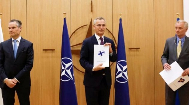 Finlandiya ve İsveç NATO üyeliği için resmi başvuru yaptı