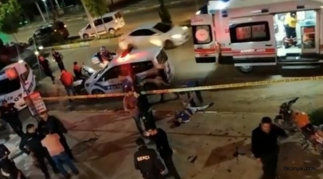 Bıçaklı kavgada 2 kişi yaralandı
