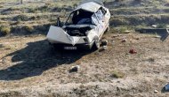 Otomobil şarampole devrildi: 1 ölü, 3 yaralı