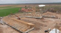 Çatalhöyük Tanıtım ve Karşılama Merkezi inşaatı hızla devam ediyor