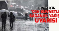 İç Anadolu'da "çok kuvvetli sağanak yağış" uyarısı
