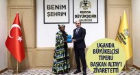 Uganda Büyükelçisi Tiperu Başkan Altay’ı Ziyaret Etti